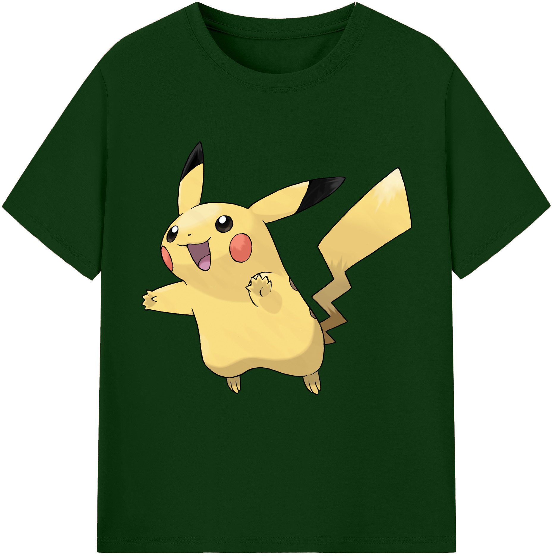 （画像用） ポケットモンスター Pokémon 綿100％半袖Tシャツ（フロントプリント）